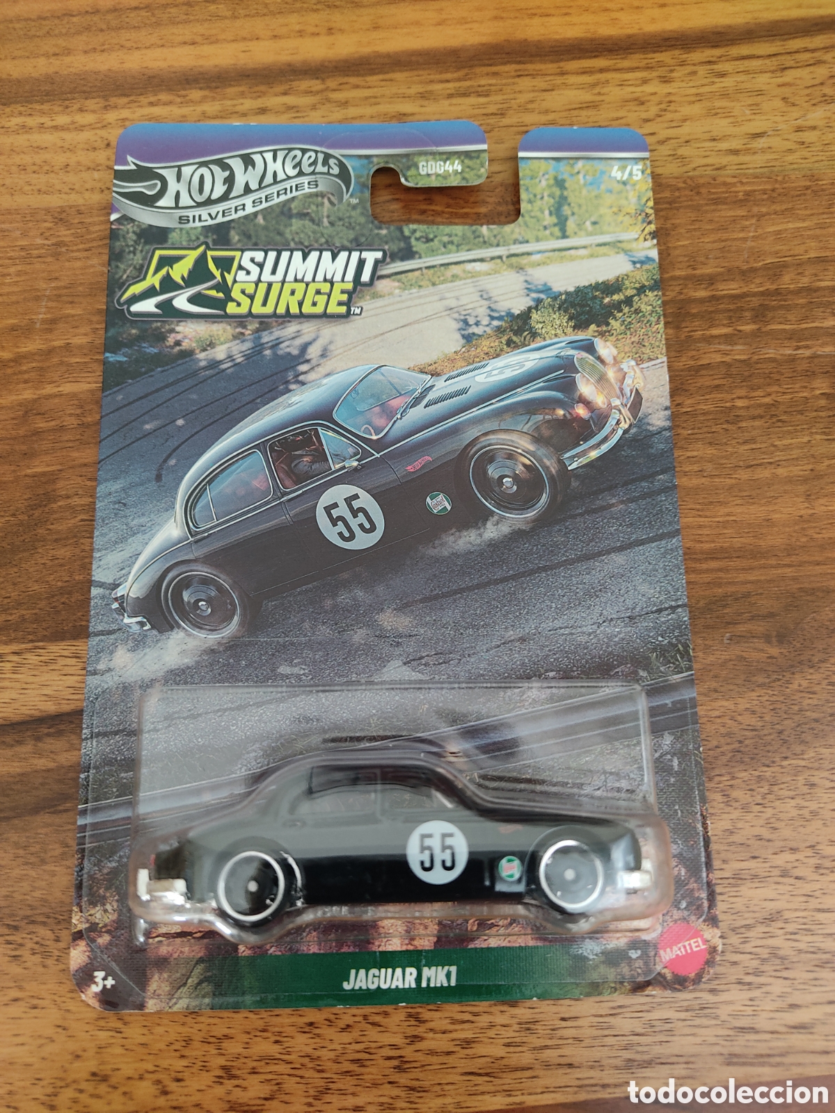Coches a escala Hot Wheels: HOT WHEELS SILVER SERIES - JAGUAR MK1 - SUMMIT SURGE 4/5
