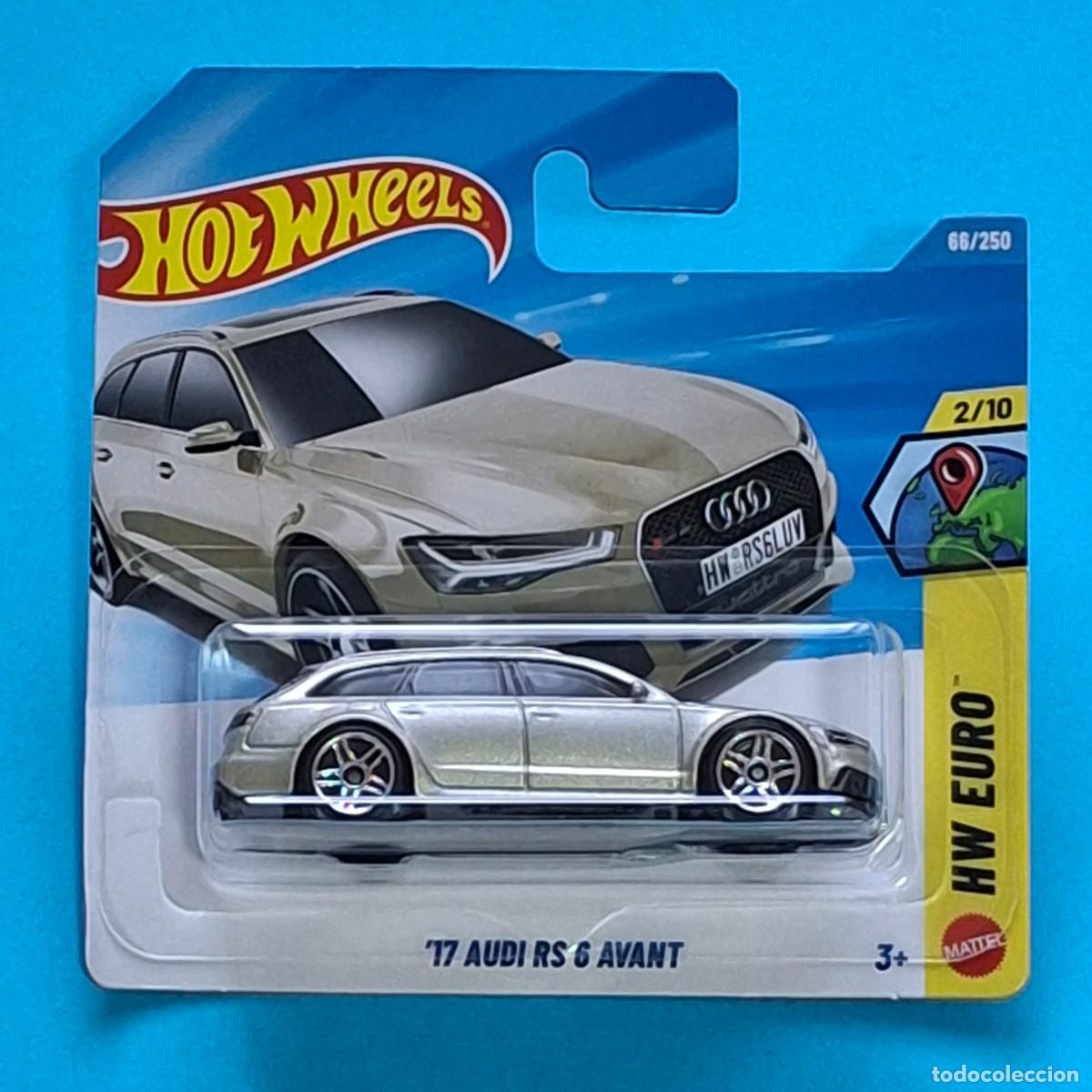 Coches a escala Hot Wheels: HOT WHEELS 2026 66/250 - &acute;17 AUDI RS 6 RS6 AVANT - NUEVO EN BLISTER - ESCALA 1/64