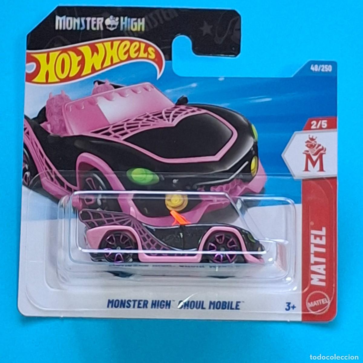 Coches a escala Hot Wheels: HOT WHEELS 2026 48/250 - MONSTER HIGH GHOUL MOBILE - NUEVO EN BLISTER - ESCALA 1/64