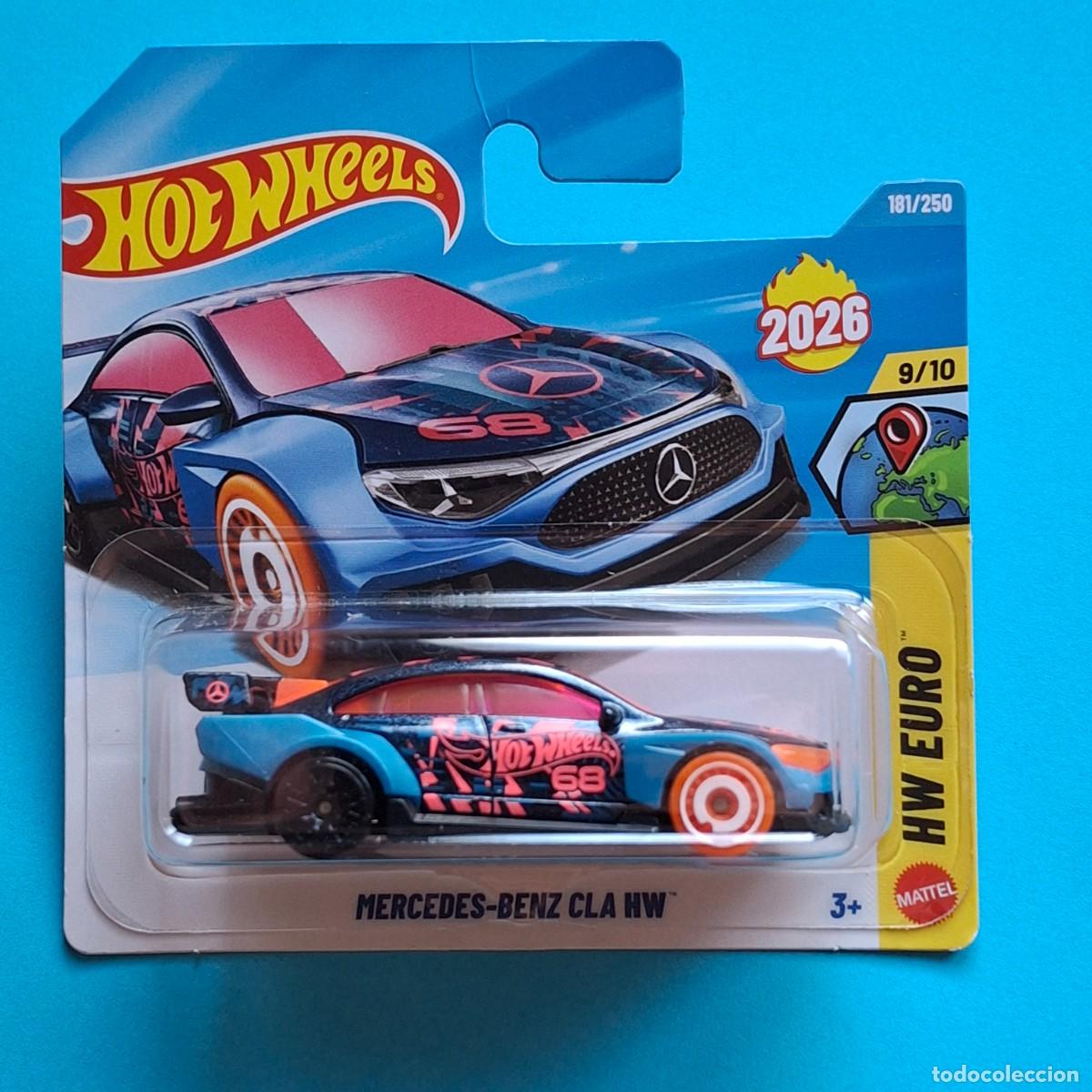 Coches a escala Hot Wheels: HOT WHEELS 2026 181/250 - MERCEDES BENZ CLA HW - NUEVO EN BLISTER - ESCALA 1/64
