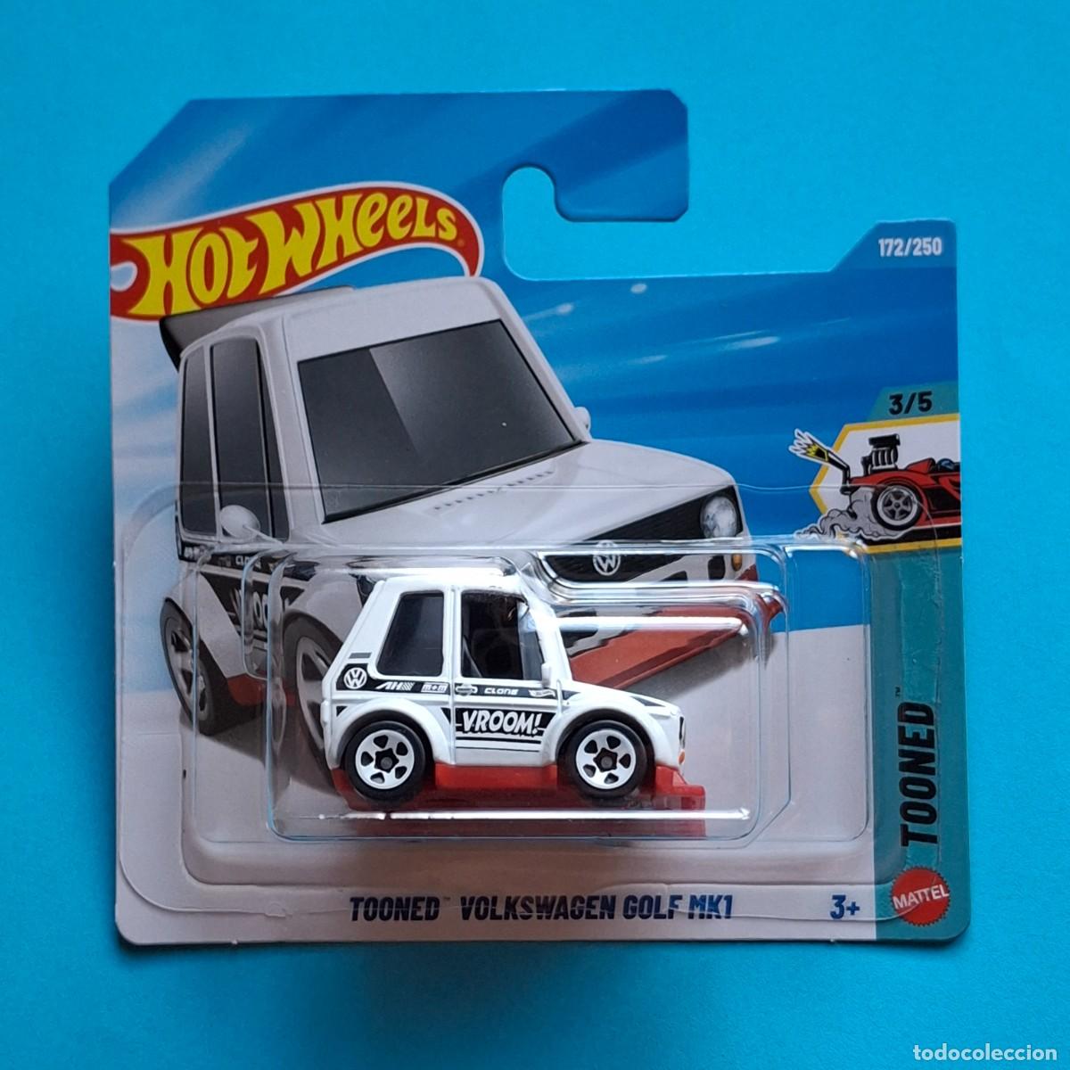 Coches a escala Hot Wheels: HOT WHEELS 2026 172/250 - TOONED VOLKSWAGEN GOLF MK1 VW - NUEVO EN BLISTER - ESCALA 1/64