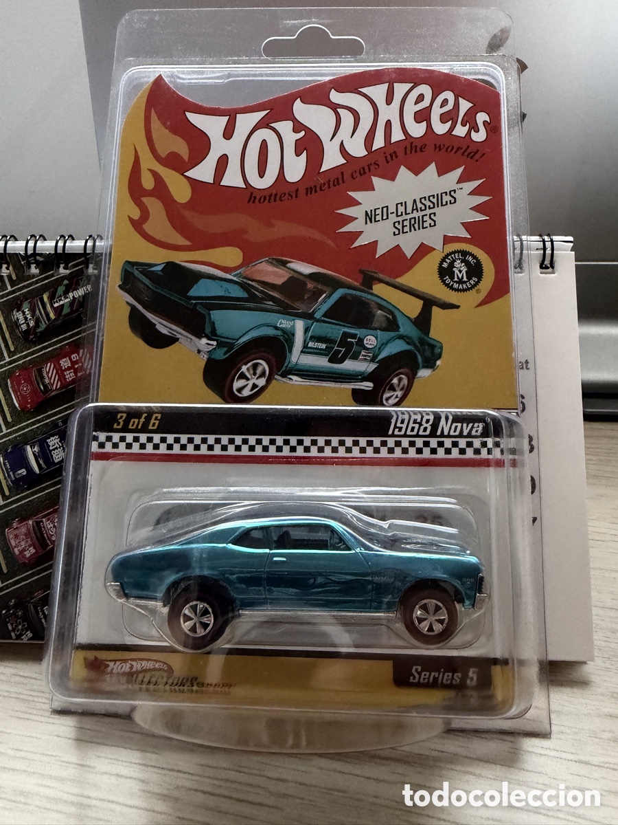 Coches a escala Hot Wheels: Hot Wheels RLC Neo-Classics 1968 Nova