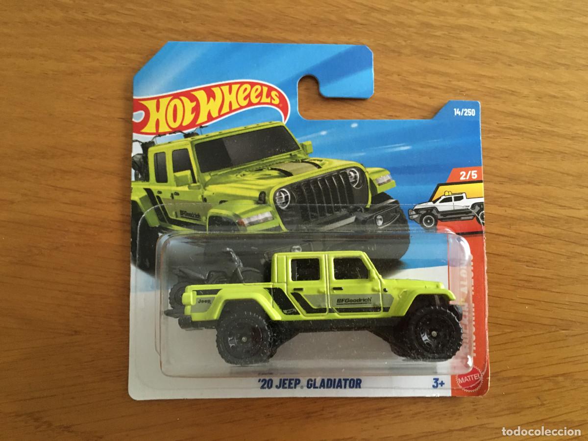 Coches a escala Hot Wheels: Coche Hot Wheels 20 jeep gladiator. NUEVO A ESTRENAR.