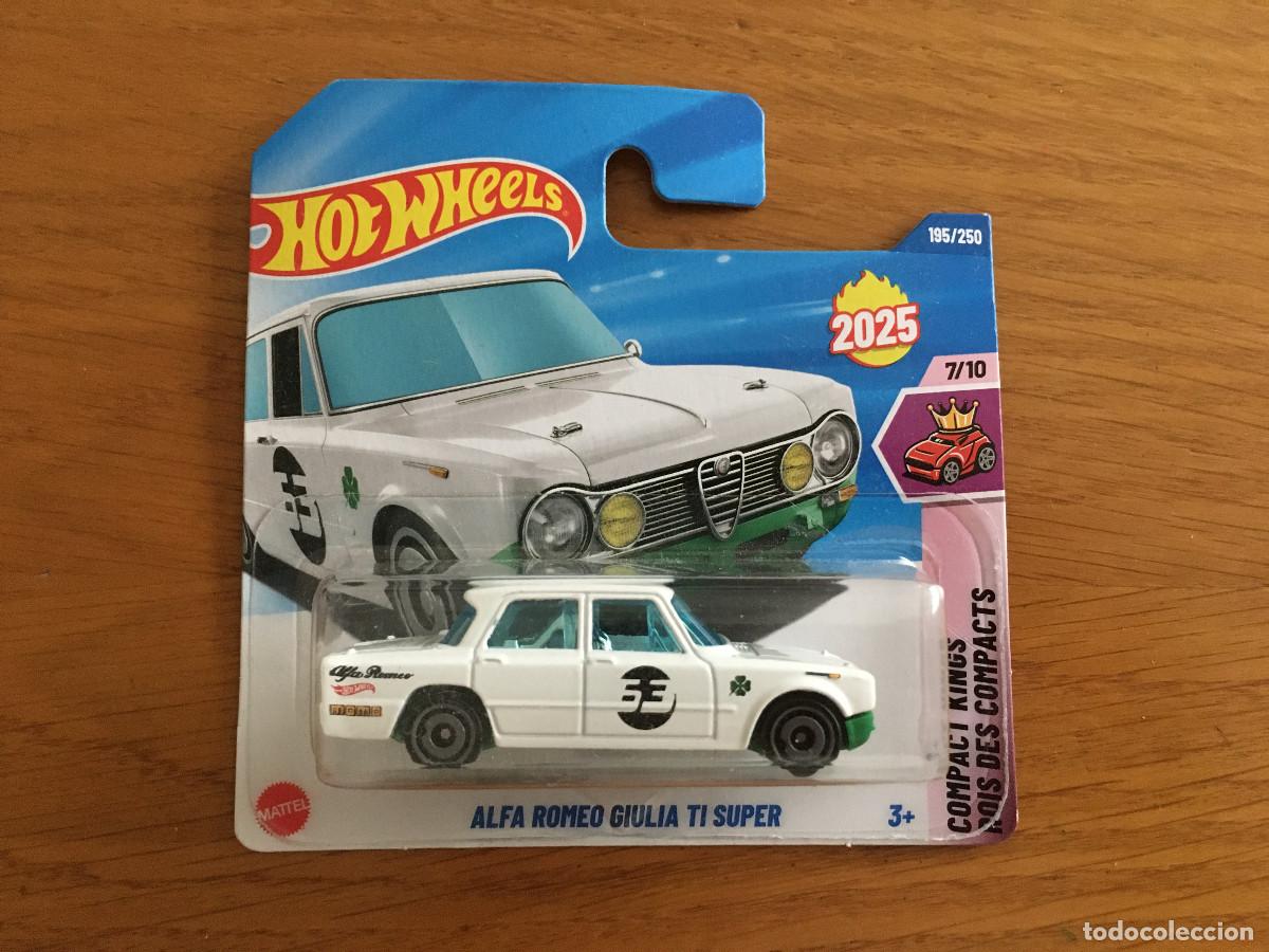 Coches a escala Hot Wheels: Coche Hot Wheels Alfa romeo giulia TI super. NUEVO A ESTRENAR.