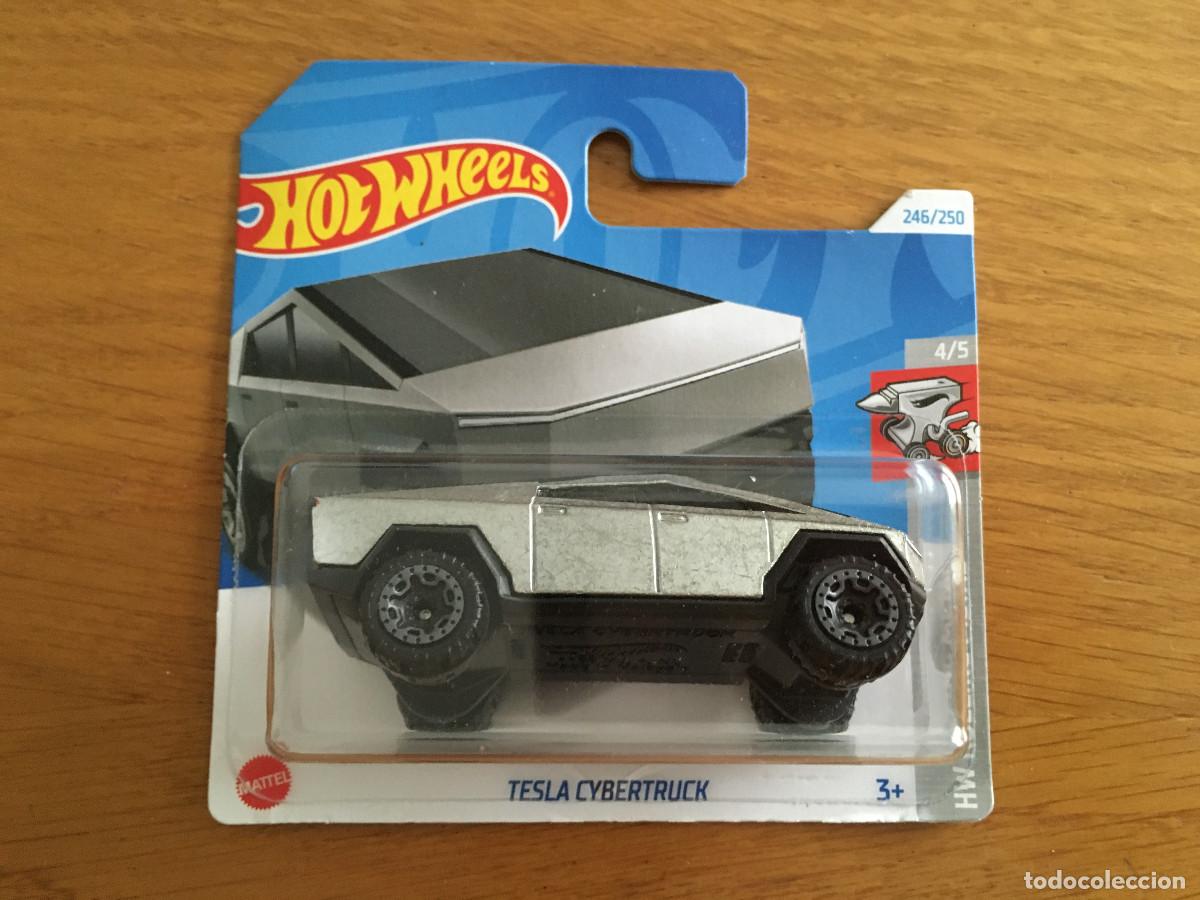 Coches a escala Hot Wheels: Coche Hot Wheels Tesla cybertruck. NUEVO A ESTRENAR.