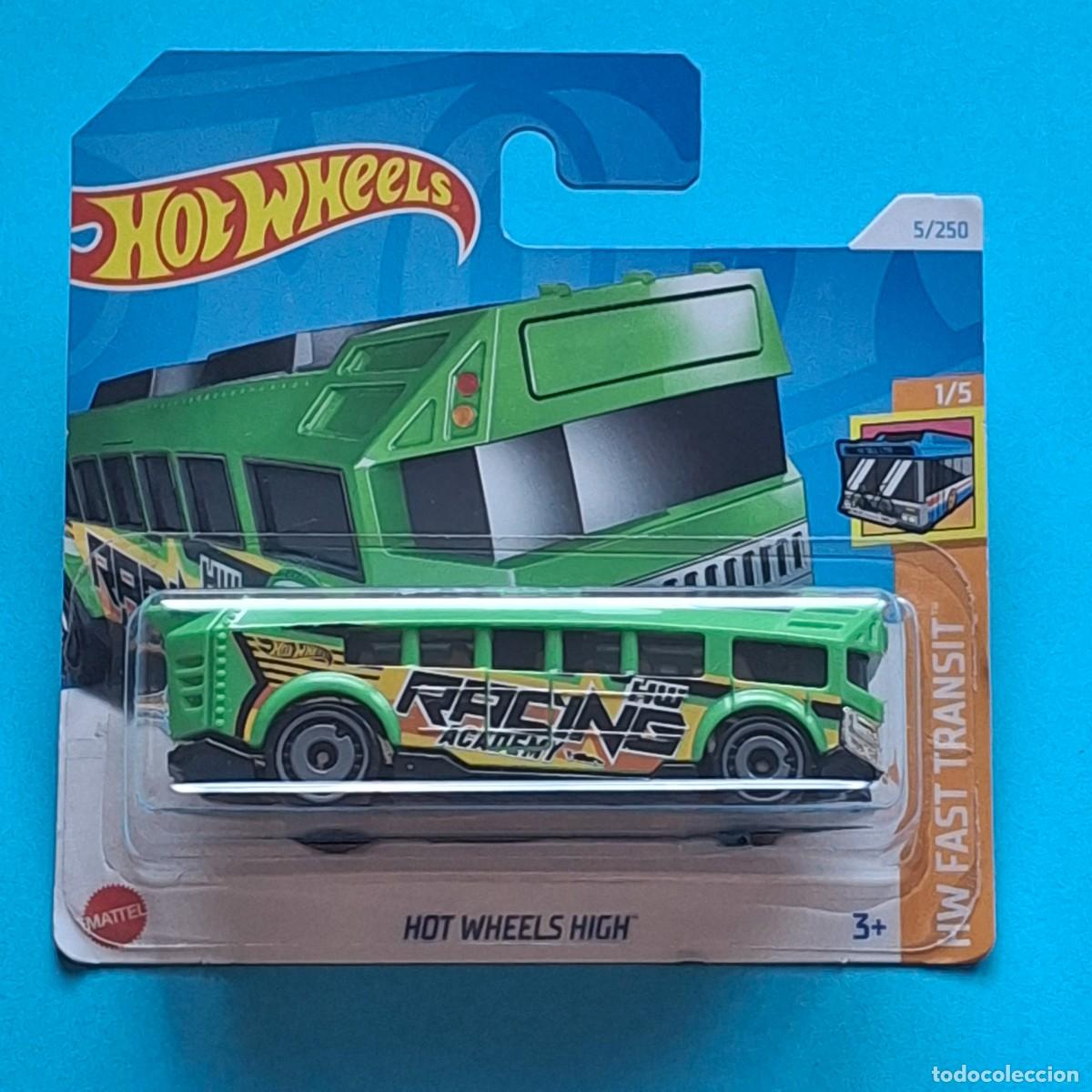 Coches a escala Hot Wheels: HOT WHEELS 2024 5/250 - HOT WHEELS HIGH AUTOBUS - NUEVO EN BLISTER - ESCALA 1:64