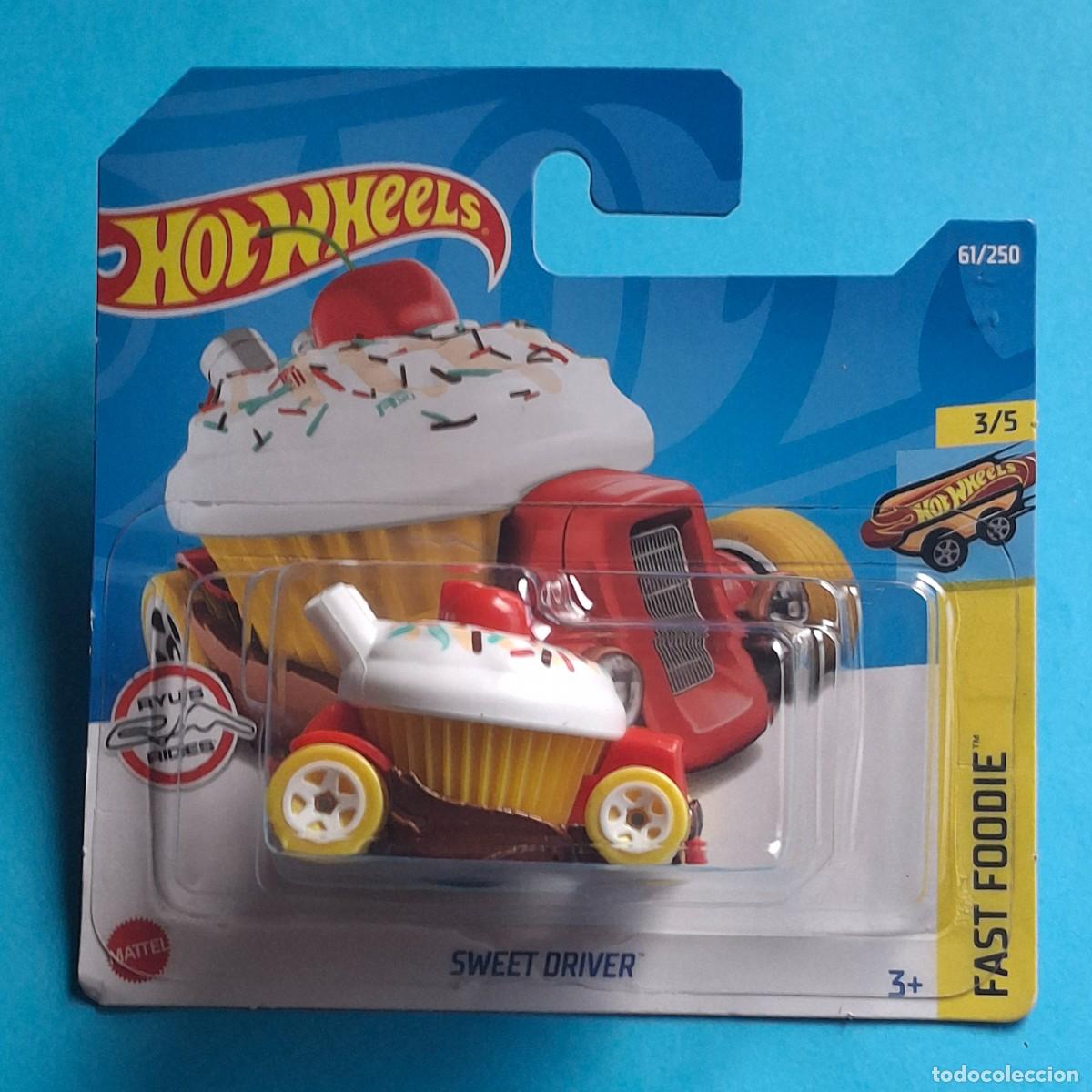 Coches a escala Hot Wheels: HOT WHEELS 2022 61/250 - SWEET DRIVER FAST FOODIE - NUEVO EN BLISTER - ESCALA 1:64