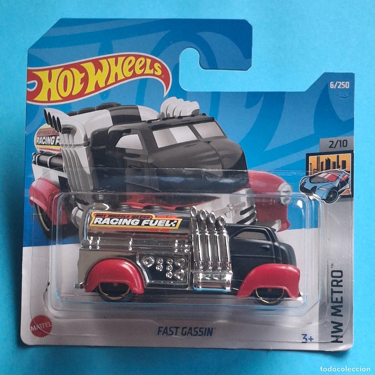 Coches a escala Hot Wheels: HOT WHEELS 2022 6/250 - FAST GASSIN CAMION CISTERNA - NUEVO EN BLISTER - ESCALA 1:64