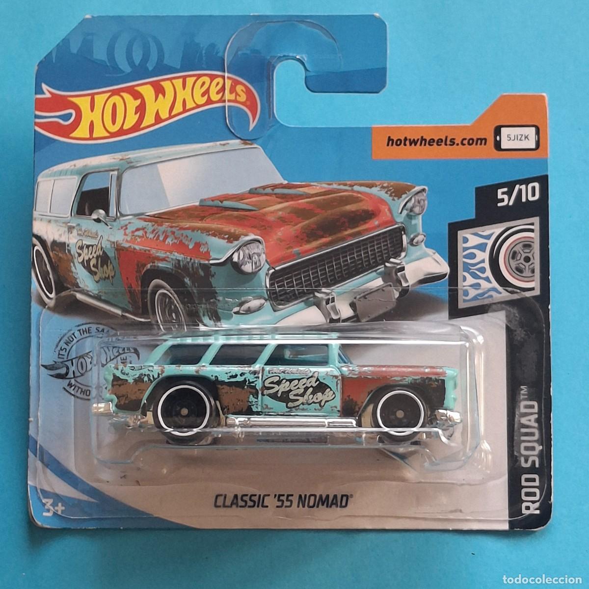 Coches a escala Hot Wheels: HOT WHEELS 2019 183/250 - CLASSIC &acute;55 NOMAD - NUEVO EN BLISTER - ESCALA 1:64