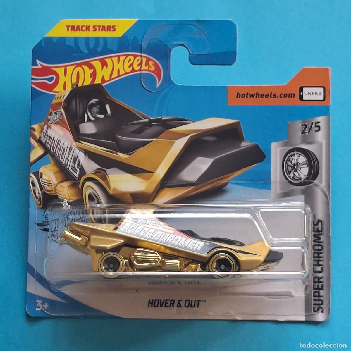 Coches a escala Hot Wheels: HOT WHEELS 2019 50/250 - HOVER & OUT SUPER CHROMES - NUEVO EN BLISTER - ESCALA 1:64 HOTWHEELS