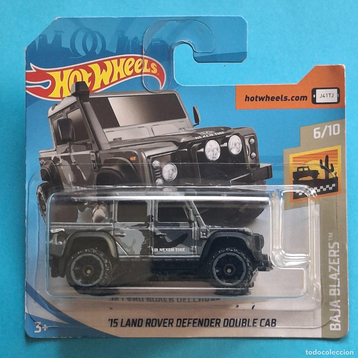 Coches a escala Hot Wheels: HOT WHEELS 2019 14/250 - &acute;15 LAND ROVER DEFENDER DOUBLE - NUEVO EN BLISTER - ESCALA 1:64 HOTWHEELS