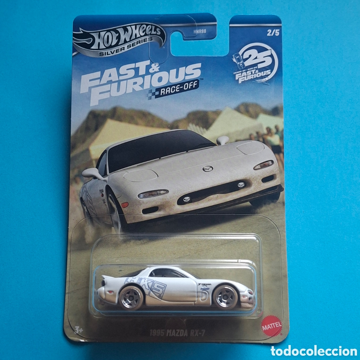 Coches a escala Hot Wheels: HOT WHEELS 2026 - FAST & FURIOUS RACE OFF - 1995 MAZDA RX-7 RX7 - ESCALA 1:64 HOTWHEELS