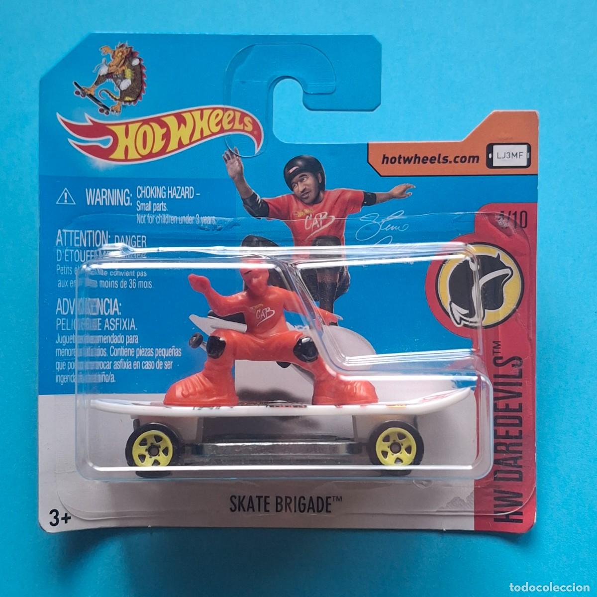 Coches a escala Hot Wheels: HOT WHEELS 2017 239/365 - SKATE BRIGADE DAREDEVILS - NUEVO EN BLISTER - ESCALA 1:64
