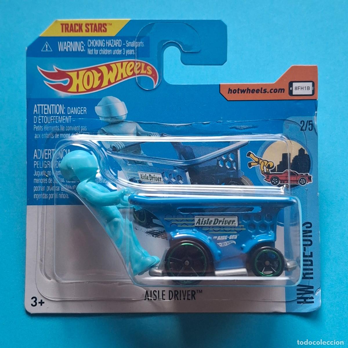 Coches a escala Hot Wheels: HOT WHEELS 2017 235/365 - AISLE DRIVER - NUEVO EN BLISTER - ESCALA 1:64