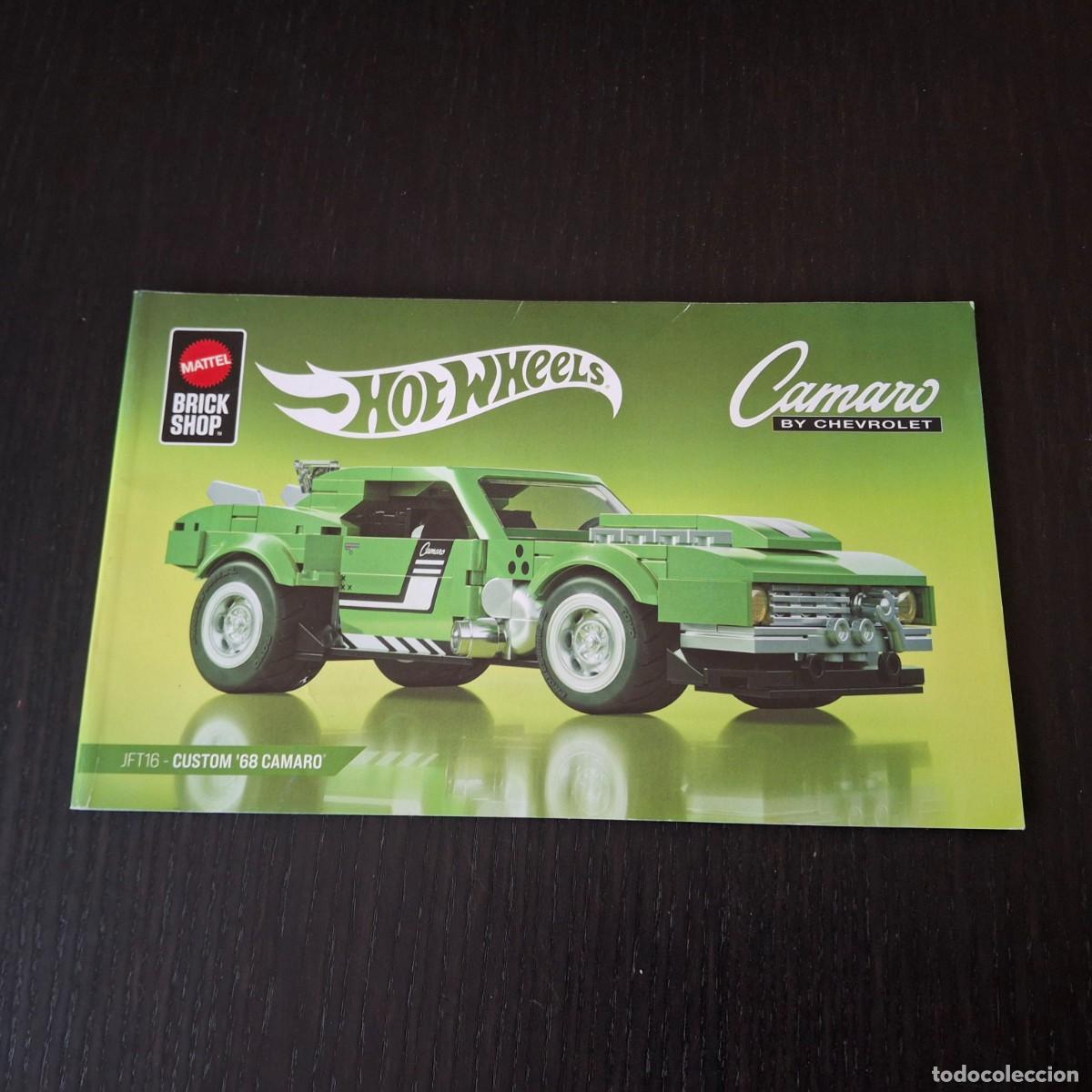 Coches a escala Hot Wheels: MANUAL INSTRUCCIONES MONTAJE USUARIO - HOT WHEELS BRICK SHOP - CUSTOM &acute;68 CAMARO CHEVROLET