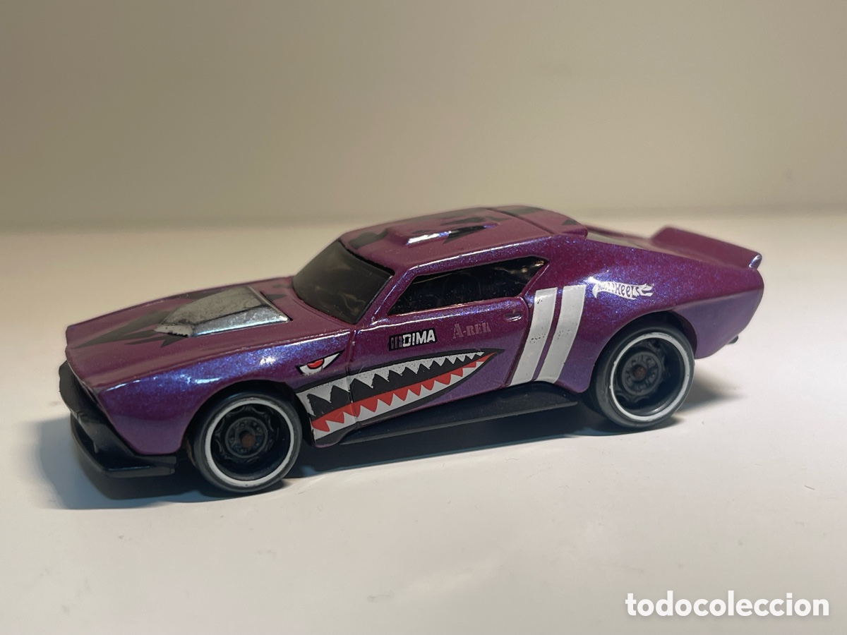 Coches a escala Hot Wheels: Hot Wheels Muscle Bound (C&oacute;digo FYB77) 2018 Malaysia. purple edition