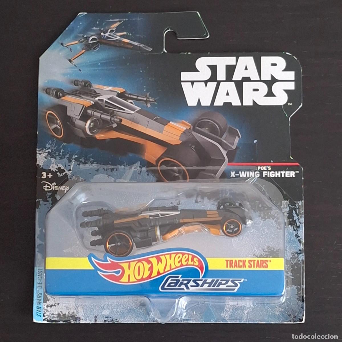 Coches a escala Hot Wheels: HOT WHEELS 2016 - STAR WARS POE&acute;S X-WING FIGHTER - NUEVO EN BLISTER - ESCALA 1/64