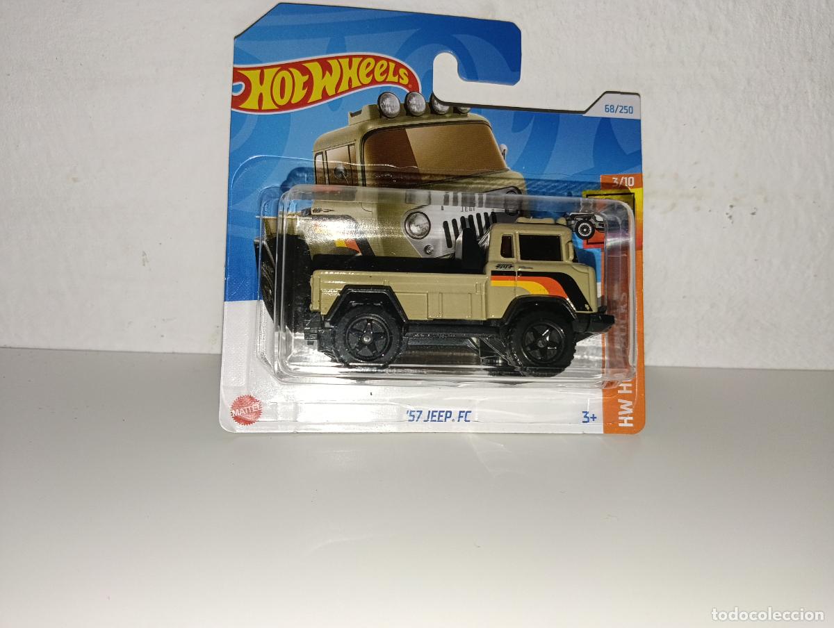 Coches a escala Hot Wheels: Coche Cami&oacute;n 57 Jeep FC Hot Wheels nuevo en Blister