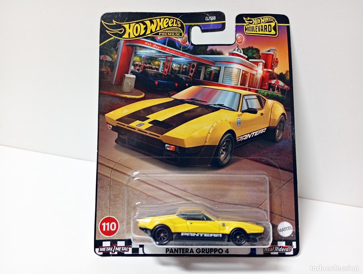Coches a escala Hot Wheels: DE TOMASO PANTERA GRUPPO 4 HOT WHEELS PREMIUM MATTEL BOULEVARD 2024 N&ordm; 110 COCHE 1:64 CAR DETOMASO