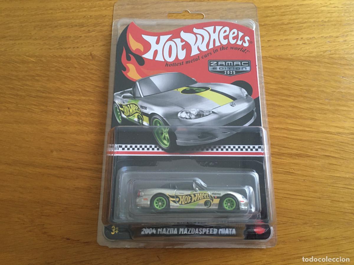 Coches a escala Hot Wheels: Coche Hot Wheels Mazda 2004 Edici&oacute;n 2025. NUEVO A ESTRENAR.