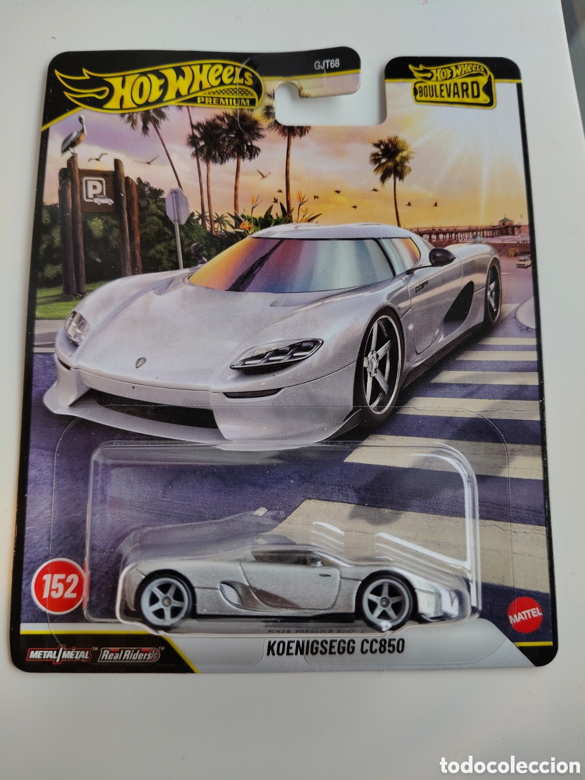 Coches a escala Hot Wheels: HOT WHEELS PREMIUM KOENIGSEGG CC850. COCHE COLECCION 1/64 BIULEVARD 2026.