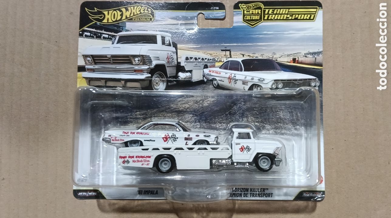 Coches a escala Hot Wheels: HOT WHEELS PREMIUM TEAM TRANSPORT HAULER IMPALA