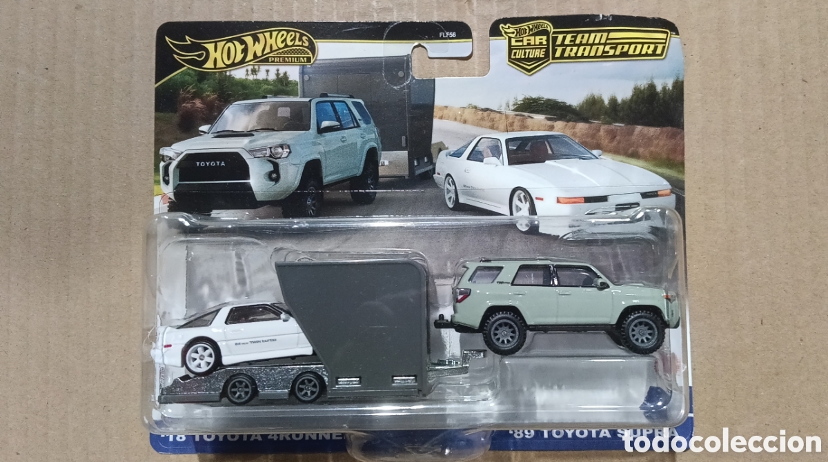 Voitures miniatures Hot Wheels: HOT WHEELS PREMIUM TEAM TRANSPORT TOYOTA