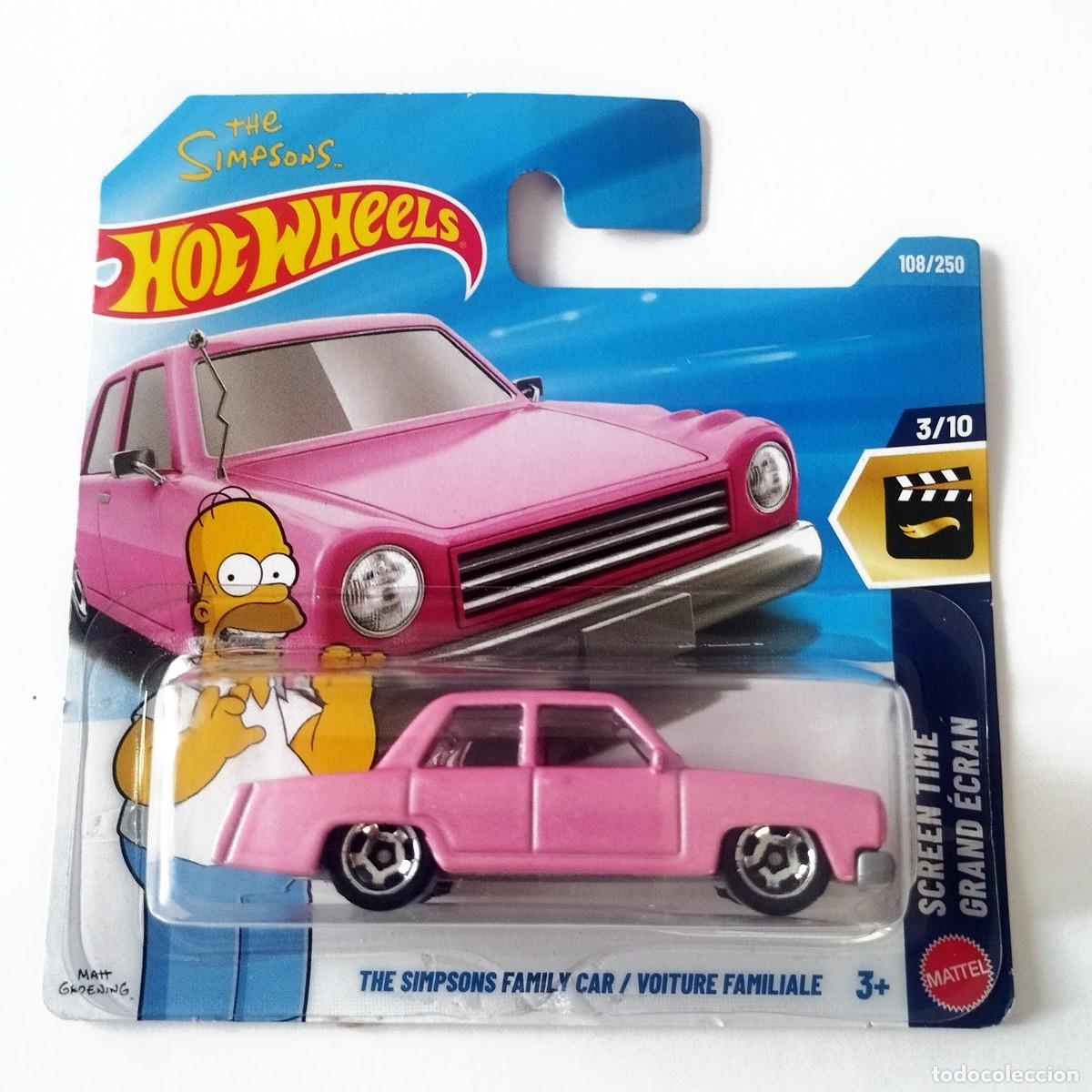Auto in scala Hot Wheels: The Simpsons Family Car Pink SCREEN TIME 2026-Hot Wheels
