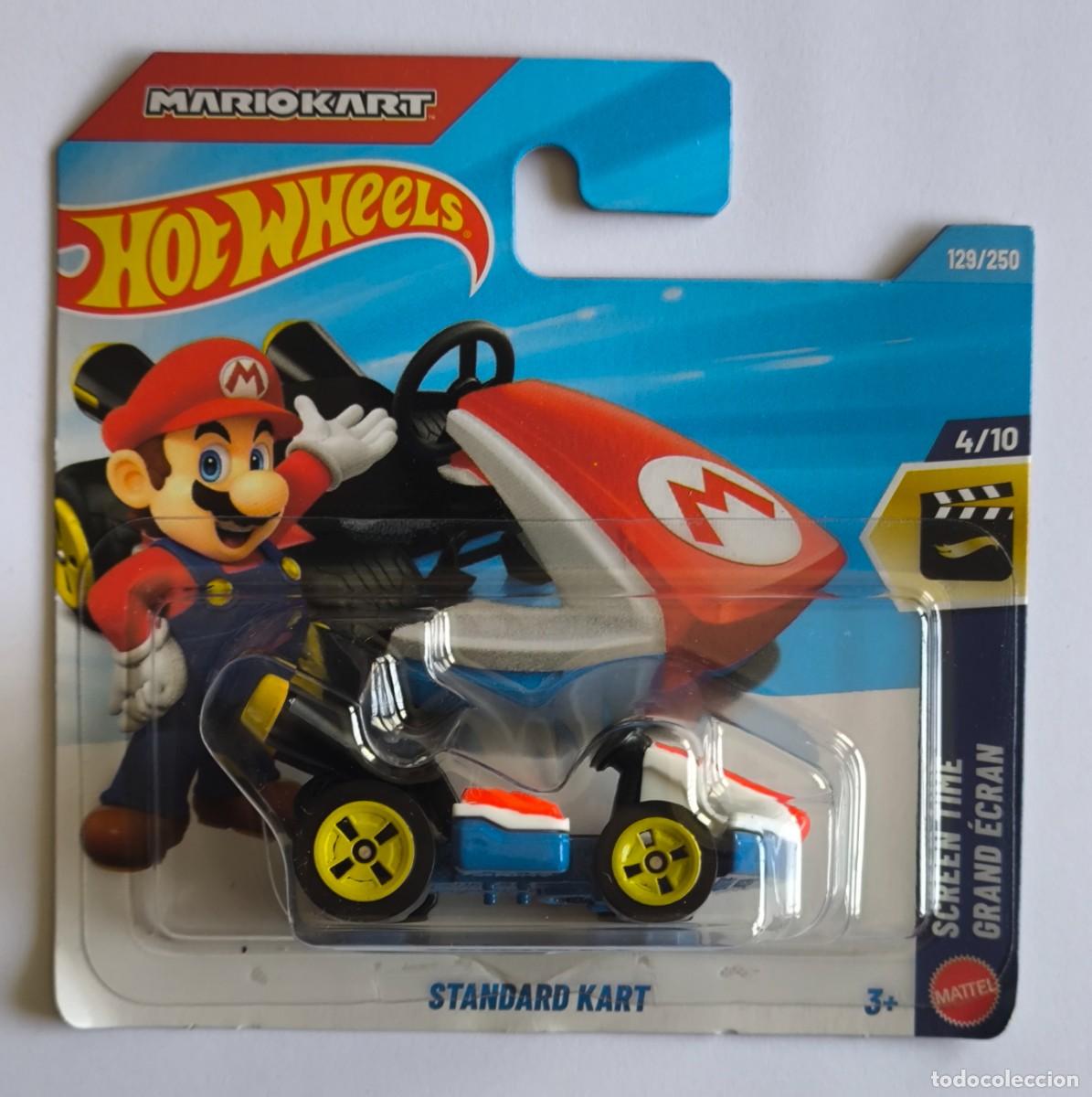 Coches a escala Hot Wheels: HOT WHEELS STANDARD KART. MARIO KART. HW SCREEN TIME 4/10 (1)
