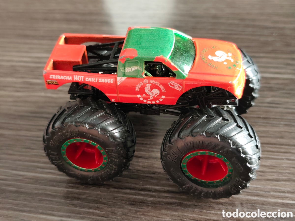 Coches a escala Hot Wheels: Monster Truck hot wheels Sriracha