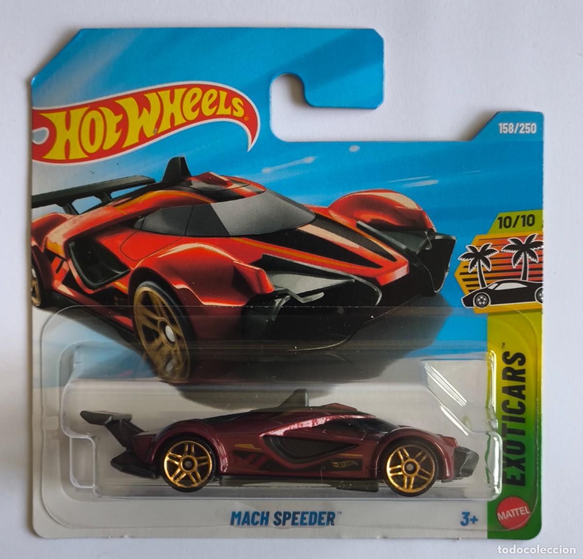 Coches a escala Hot Wheels: HOT WHEELS MACH SPEEDER. EXOTICARS 10/10