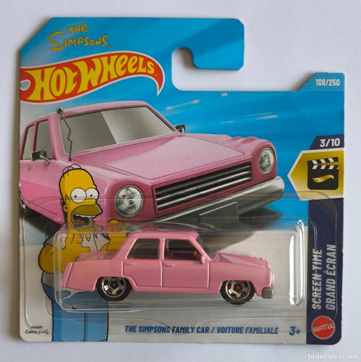 Coches a escala Hot Wheels: HOT WHEELS THE SIMPSONS FAMILY CAR. SCREEN TIME 3/10