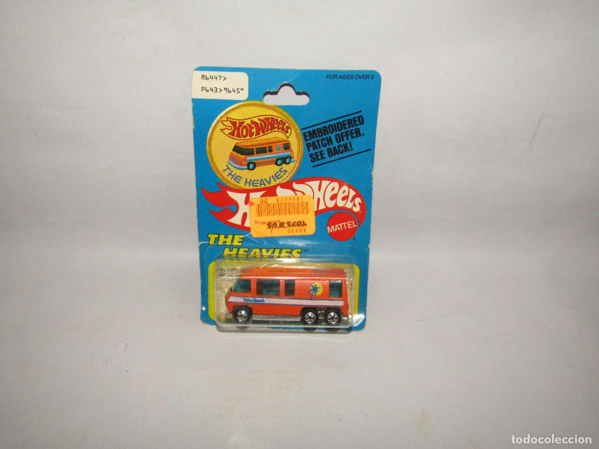 Coches a escala Hot Wheels: Antiguo Bl&iacute;ster HOT WHEELS de MATTEL Serie THE HAVIES con el N&ordm; 25 GMC MOTOR HOME del A&ntilde;o 1977
