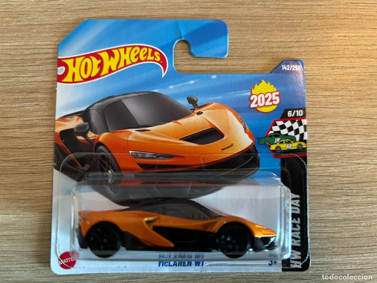 Coches a escala Hot Wheels: Mclaren w1 hot wheels