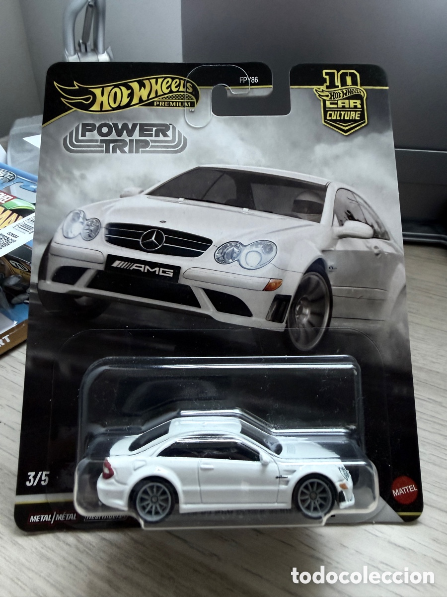 Coches a escala Hot Wheels: Hot Wheels Mercedes Benz CLK AMG