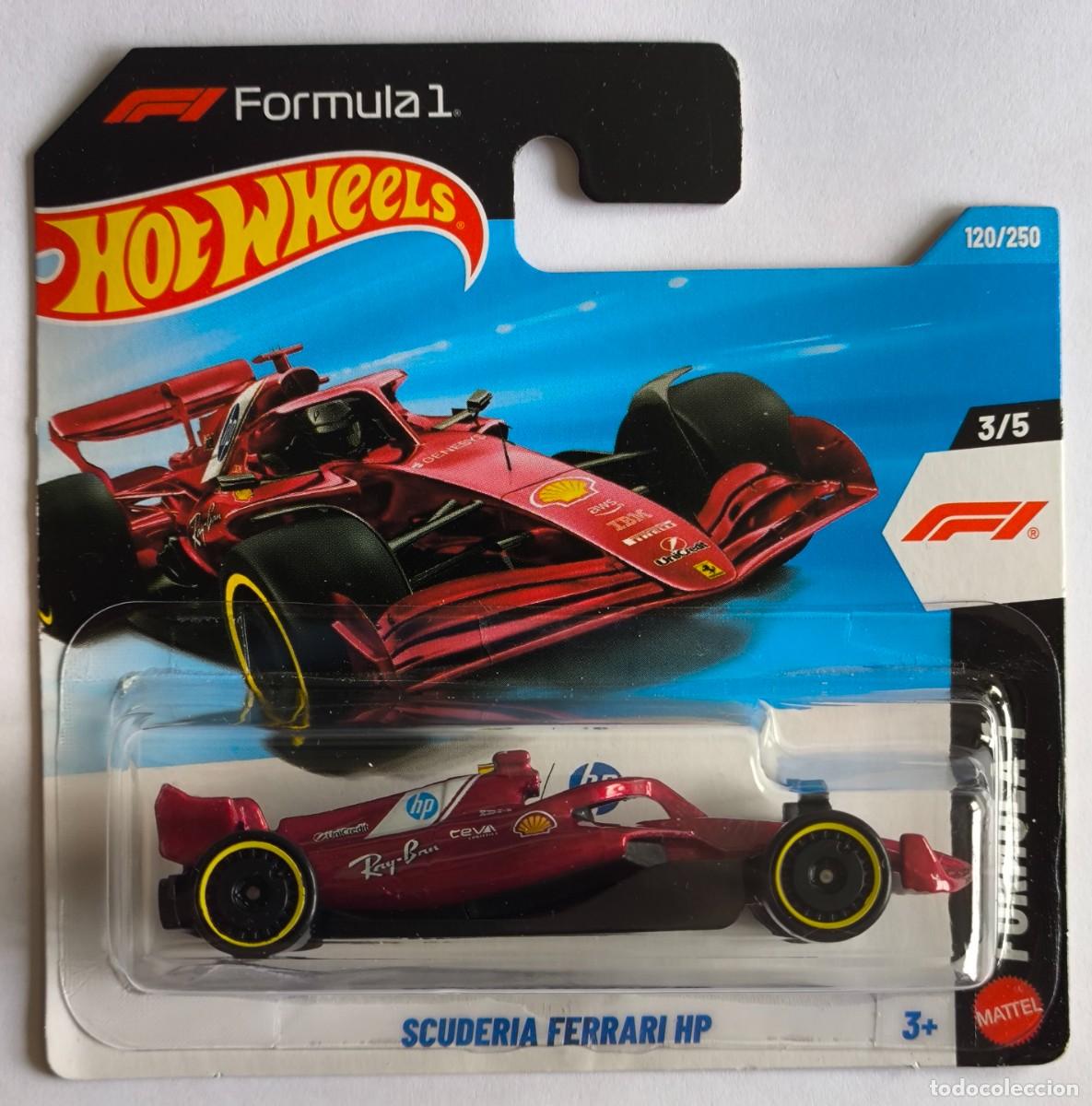 Coches a escala Hot Wheels: HOT WHEELS SCUDERIA FERRARI HP. FORMULA 1 3/5. (2)