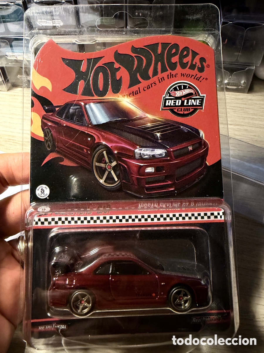 Coches a escala Hot Wheels: Hot Wheels RLC Nissan Skyline GT-R (BNR34)