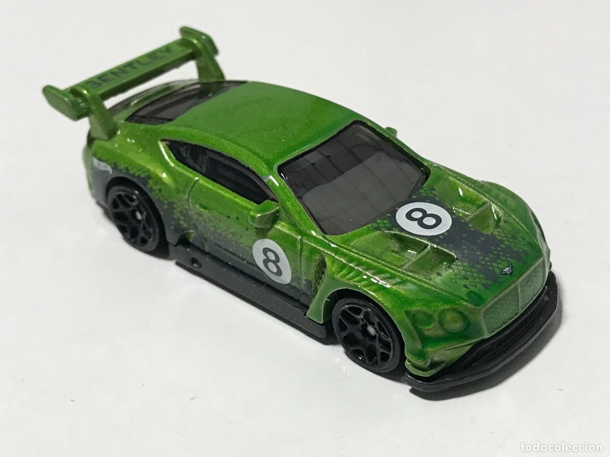 Model cars Hot Wheels: HOTWHEELS HWMM BENTLEY CONTINENTAL GT3 2018, TIPO HOT WHEELS
