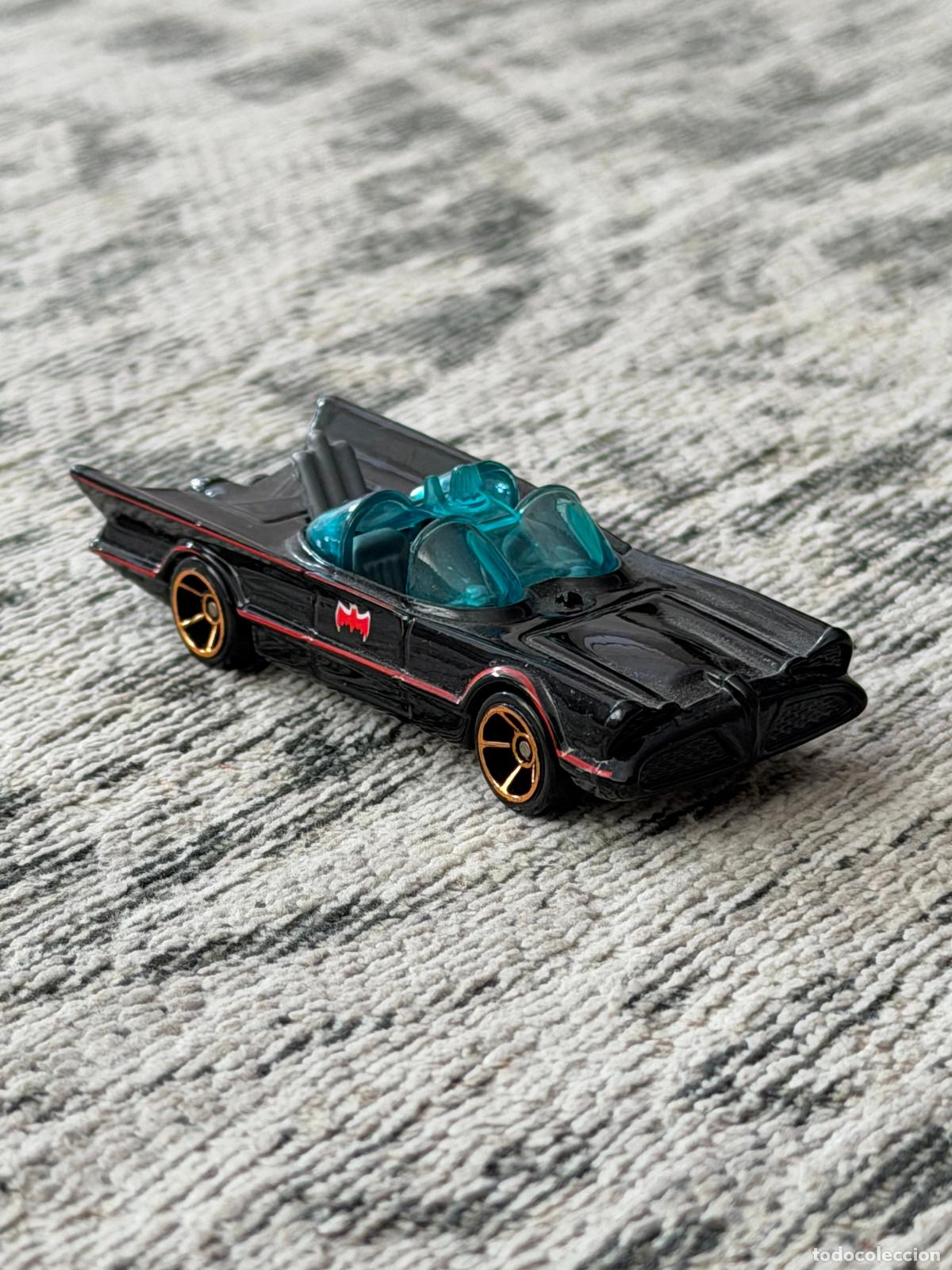 Coches a escala Hot Wheels: FIGURA COCHE MET&Aacute;LICO - HOT WHEELS - DC COMICS (S06) - BATMAN BATM&Oacute;VIL BATMOBILE