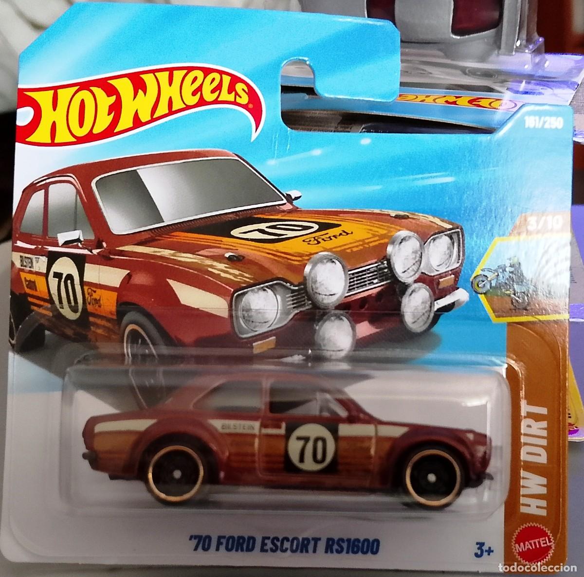 Coches a escala Hot Wheels: Ford Escort RS 1600 de 1970 de Hot wheels 2026