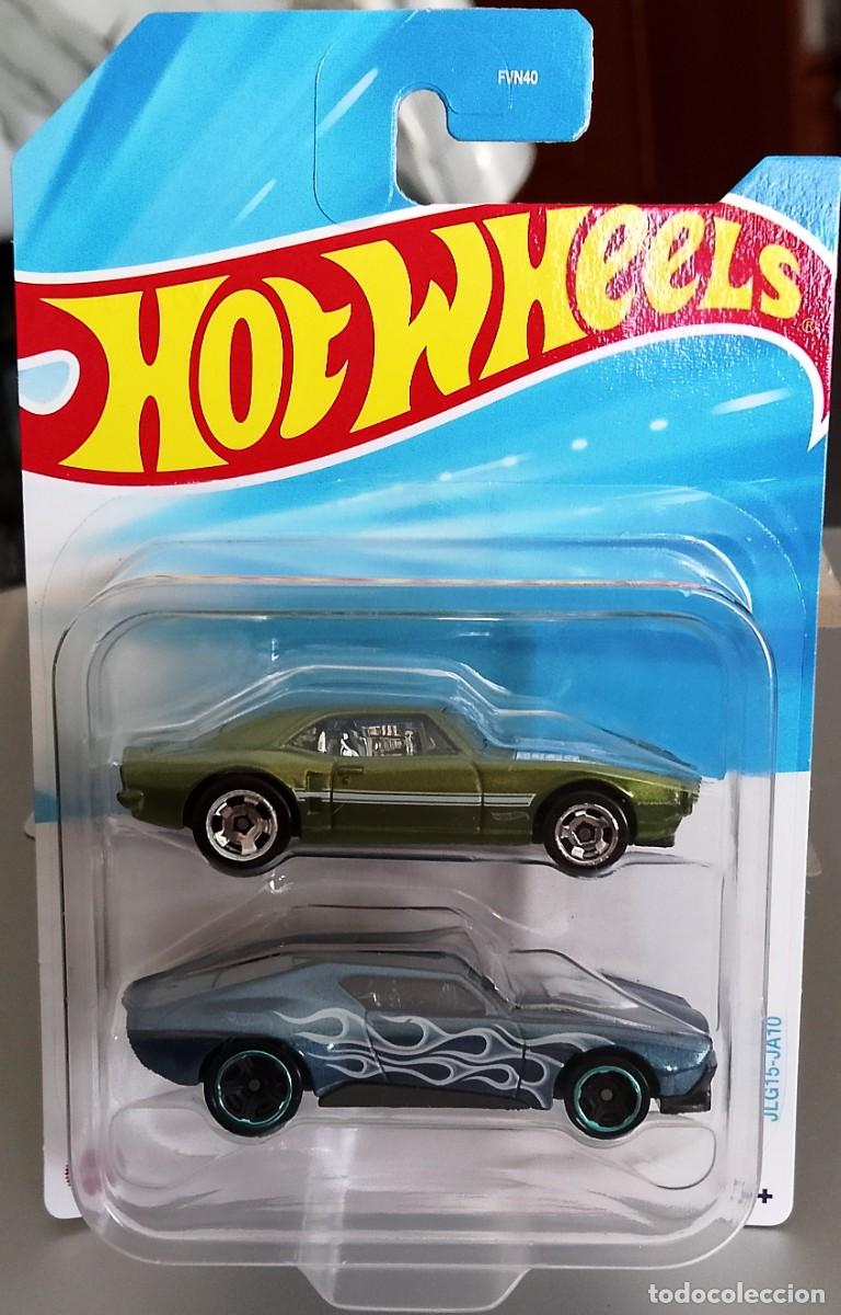 Coches a escala Hot Wheels: Lote de 2 Hot wheels Pontiac +