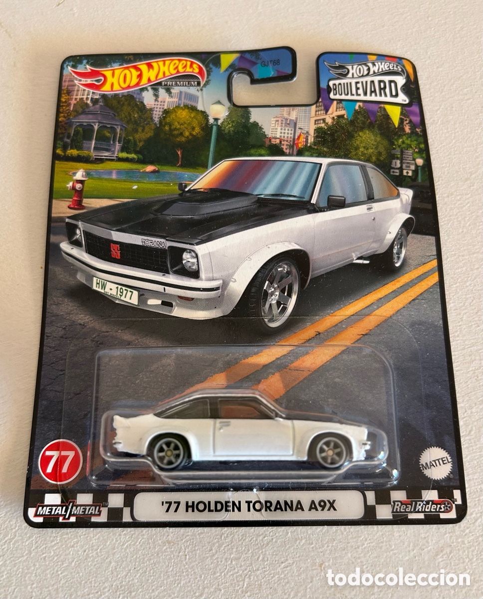 Coches a escala Hot Wheels: Hot wheels premium Boulevard - '77 HOLDEN TORANA A9X