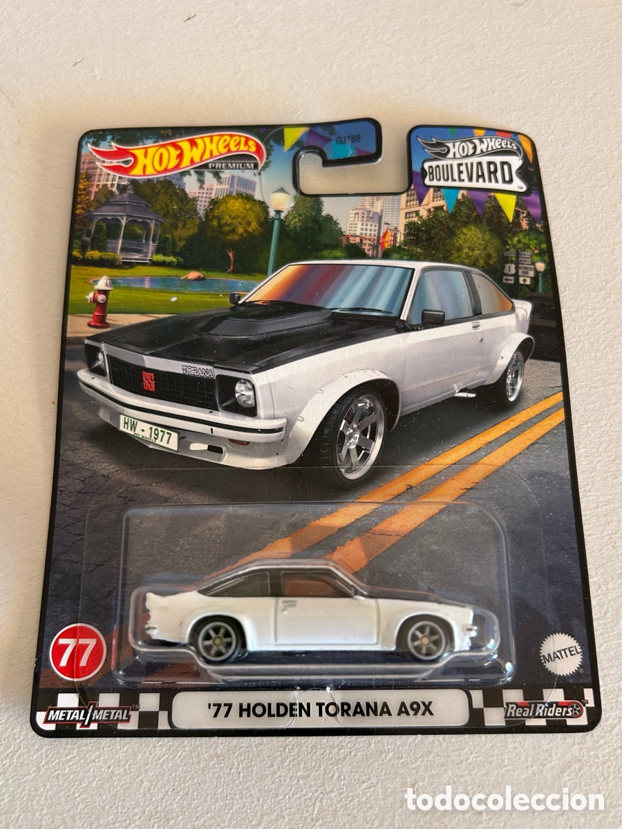 Coches a escala Hot Wheels: Hot wheels premium Boulevard - '77 HOLDEN TORANA A9X