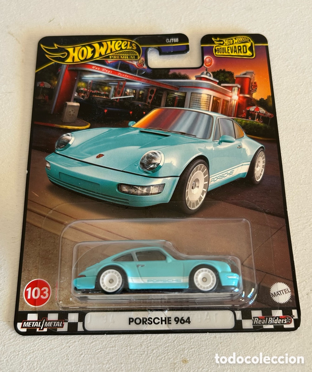 Coches a escala Hot Wheels: Hot wheels premium Boulevard - Porsche 964