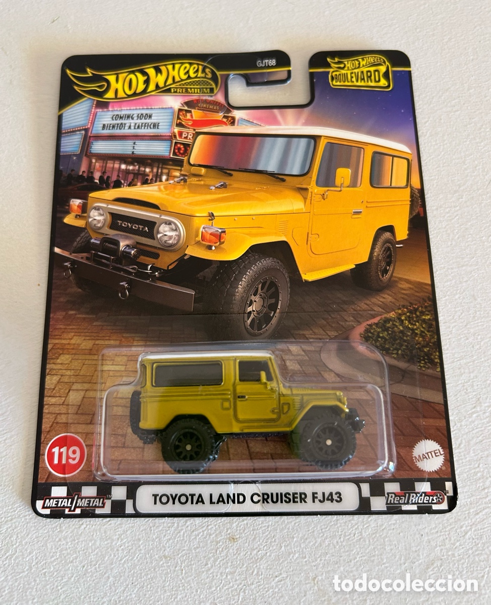 Coches a escala Hot Wheels: Hot wheels premium Boulevard - TOYOTA LAND CRUISER FJ43