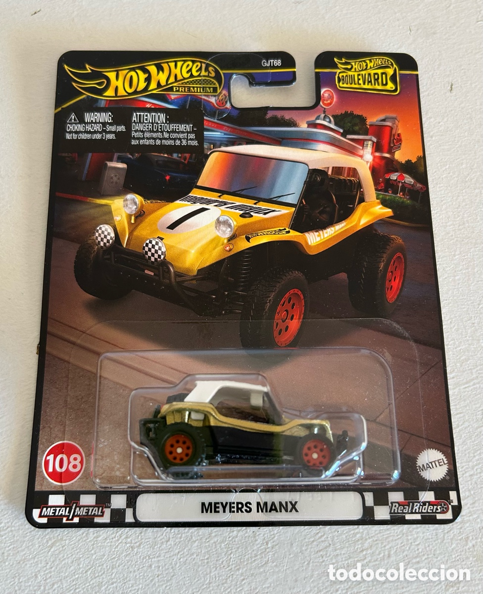 Coches a escala Hot Wheels: Hot wheels premium Boulevard - Meyers Manx
