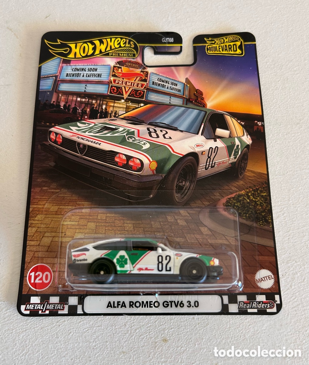 Coches a escala Hot Wheels: Hot wheels premium Boulevard - ALFA ROMEO GTV6 3.0