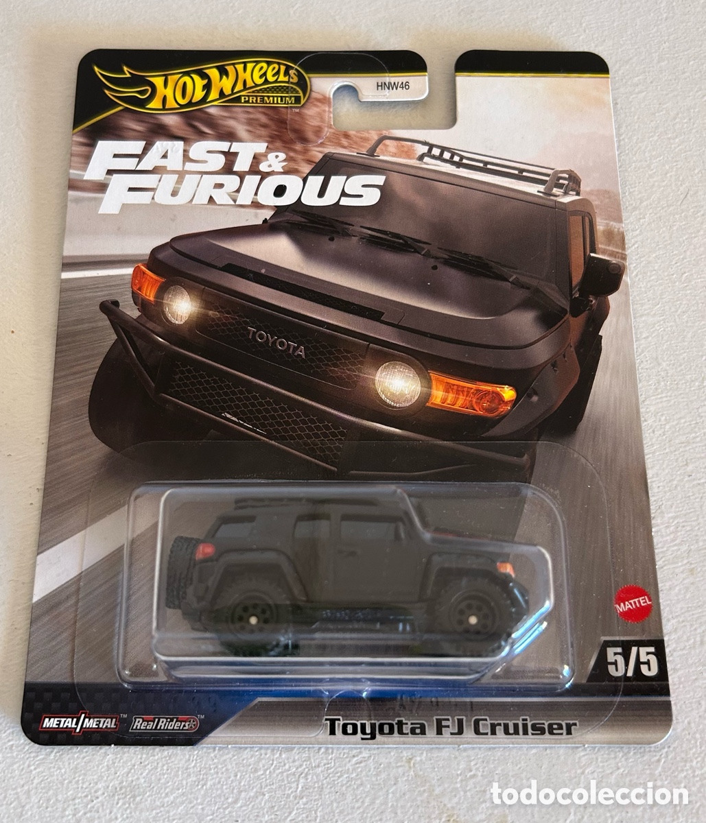 Coches a escala Hot Wheels: Hot wheels premium Fast and Furious - Toyota FJ Cruiser
