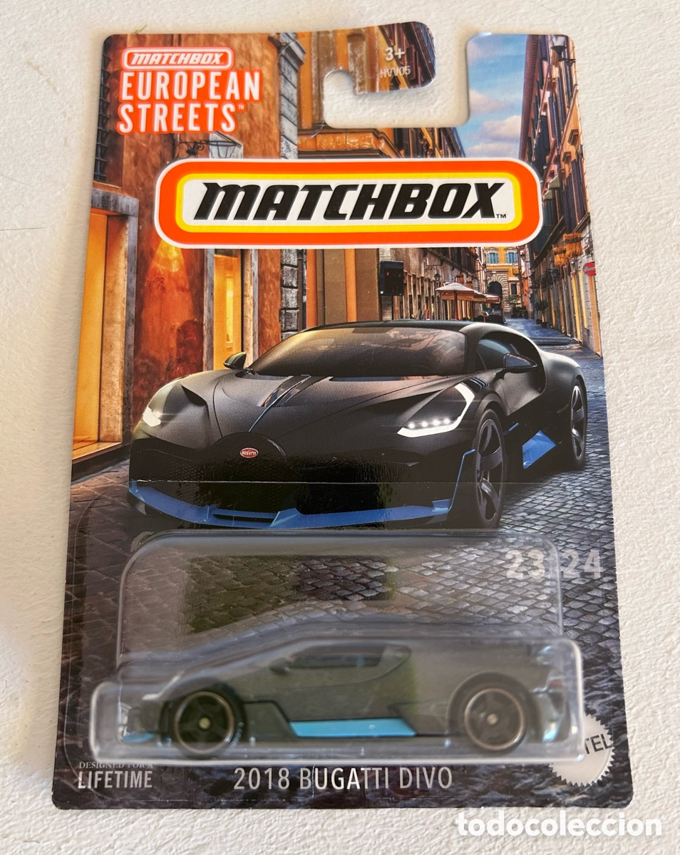 Coches a escala Hot Wheels: Matchbox - 2018 BUGATTI DIVO