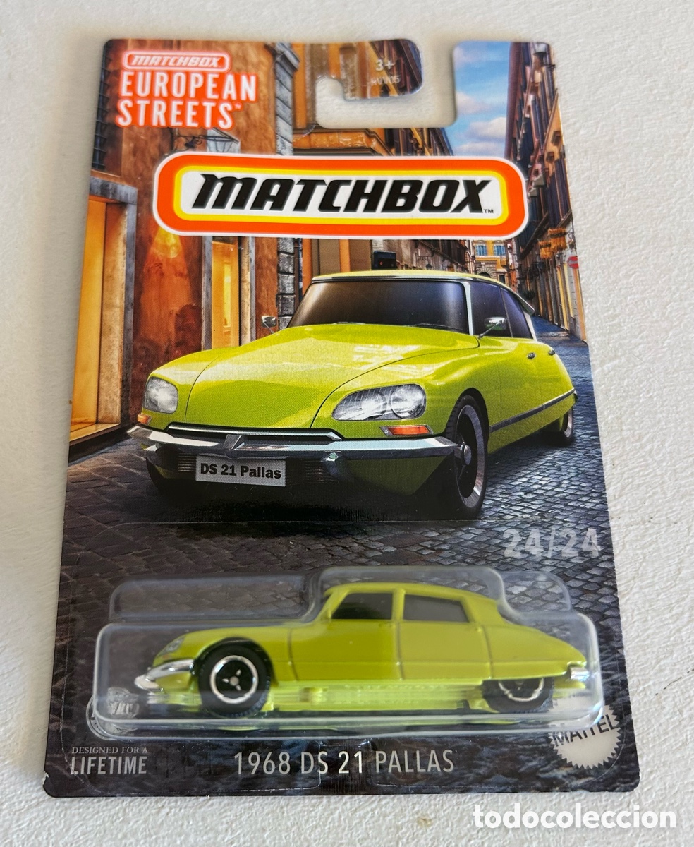Coches a escala Hot Wheels: Matchbox - 1968 DS 21 PALLAS